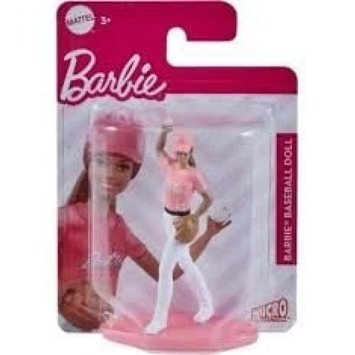 Barbie Mini Figür Beyzbolcu Bebek HCH17