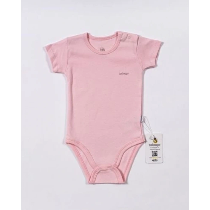 Bebengo BU4025 Basic Kısa Kol Body Pembe