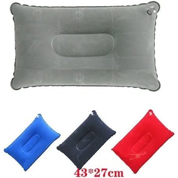 Bestway 67121 şişme kamp yastığı, 42 x 26 x 10 cm, çeşitli 1 adet