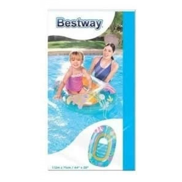 Bestway Pencereli 112x71 Cm Çocuk Botu - 34036 MAVİ