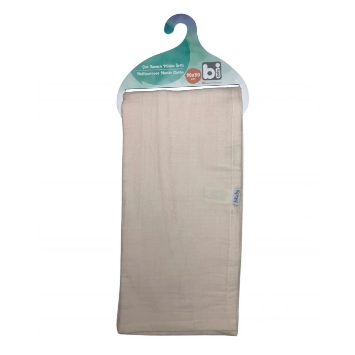 Bibaby 4 Katlı Müslin 90x110 Battaniye 64700 Somon