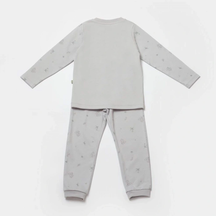 Bibaby Biorganic Koala Jumper Pijama Takım 59778 Gri