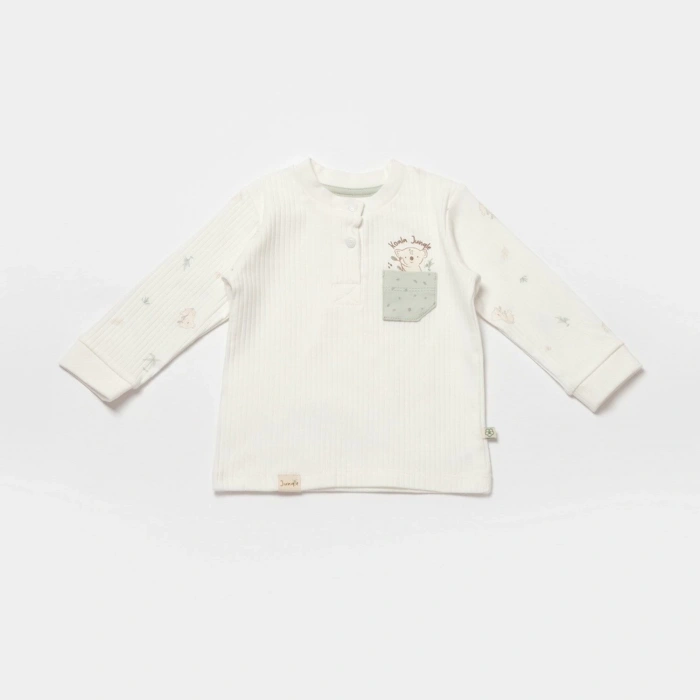 Bibaby Biorganic Koala Jungle 2Li Bebek Takım 59776 Mint