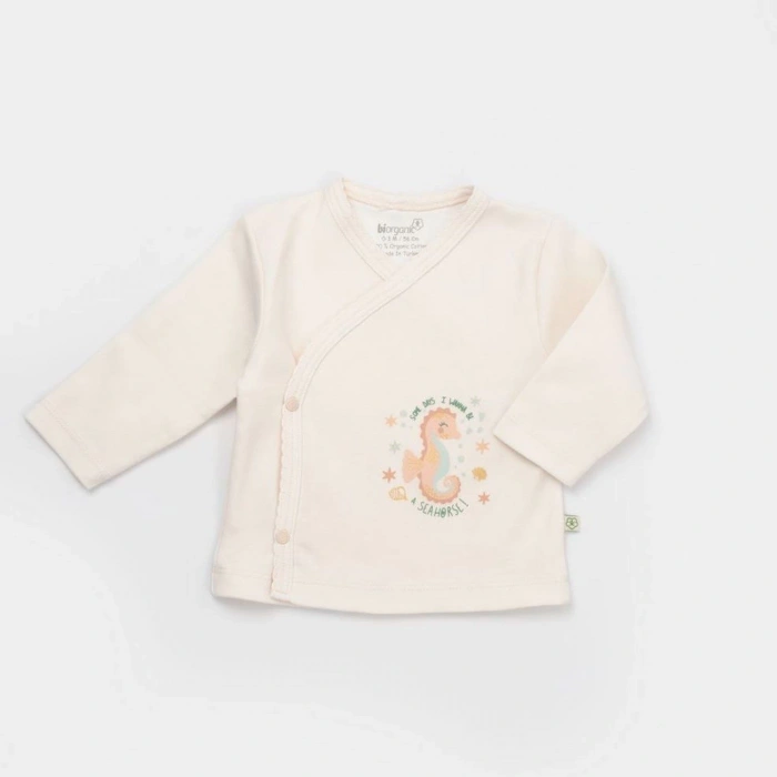 Bibaby Biorganic Save The Seahorse 5Li Hastane Çıkış Seti 62340 Bej-Mint