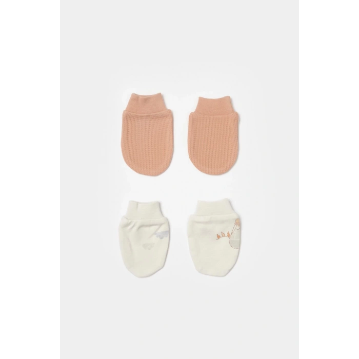 Bibaby Biorganic Teach Me 2Li Bebe Eldiven 72240 Red