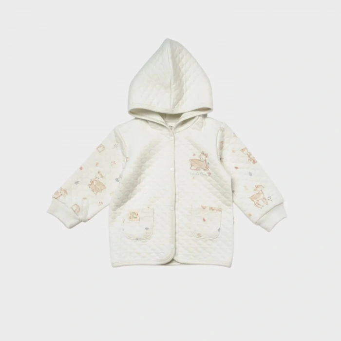 Bibaby Little Deer Bebek Hırka 61513 Mint