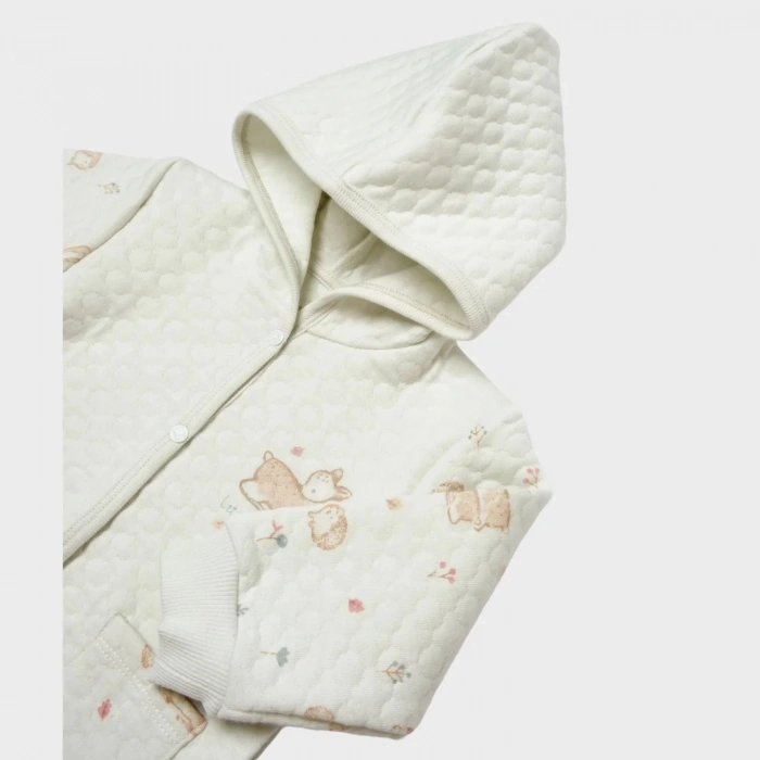 Bibaby Little Deer Bebek Hırka 61513 Mint