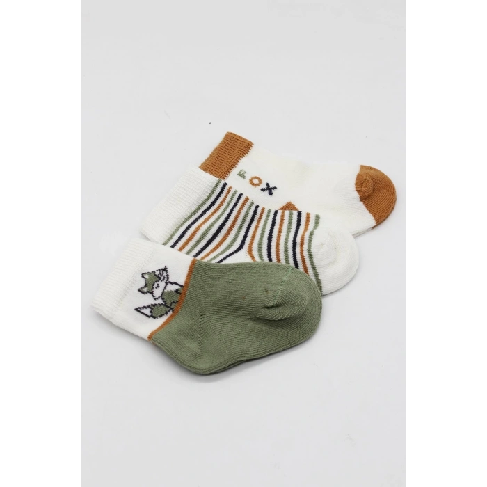 Bistyle 3Lü Penye Soket Çorap BS10109 Nil