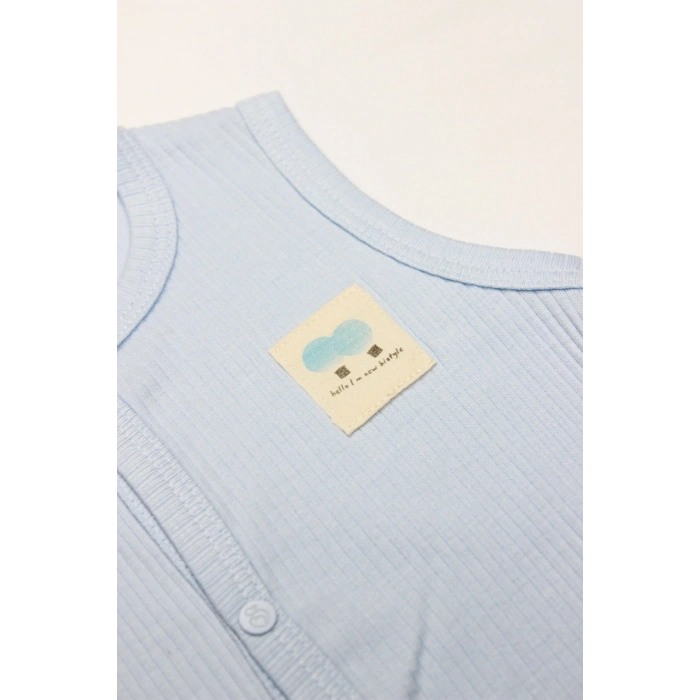 Bistyle Modal Flying Balloons Bebek Yelek BS18110 Mavi