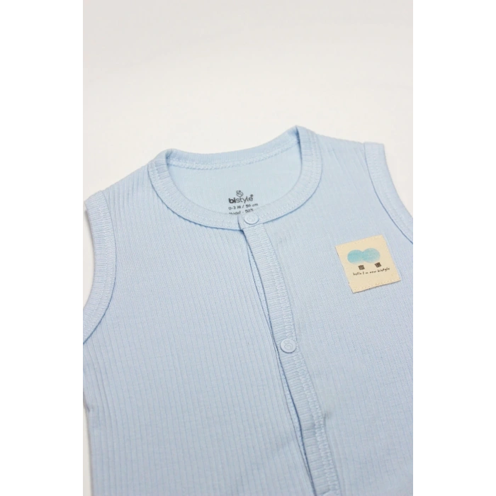 Bistyle Modal Flying Balloons Bebek Yelek BS18110 Mavi