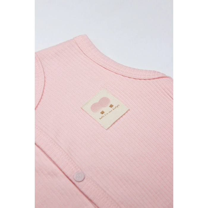 Bistyle Modal Flying Balloons Bebek Yelek BS18110 Pembe