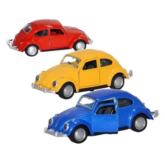 Çek Bırak Metal Retro Vosvos Araba  - 6636-18T