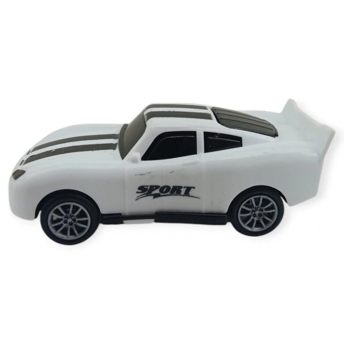 Çek Bırak Nascar Arabası 10.5 Cm - BP-035-BEYAZ
