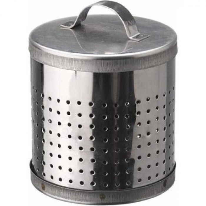 ÇELİK BÜYÜK DEMLİK İÇİ ÇAY SÜZGEÇ YÜKSEKLİK= 7CM ÇAP= 6CM (5250)