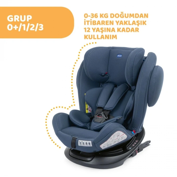 Chicco Unico Plus 0-36 Kg Oto Koltuğu İndia İnk