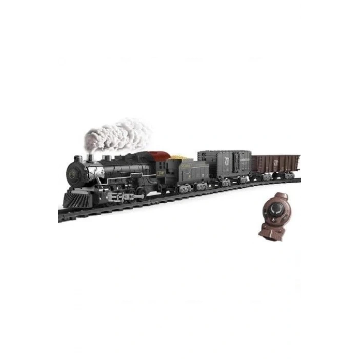Classic Steam Kumandalı 2,4 Ghz Pilli Tren Seti 30 Parça