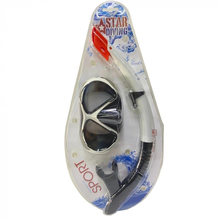 ÇNR-51711 - MASKE SET  PC - STAR DIVING