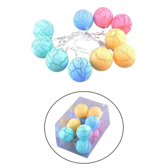 Dekoratif Minik 10 Toplu Ledli Dekoratif Dolama Renkli Led (5250)