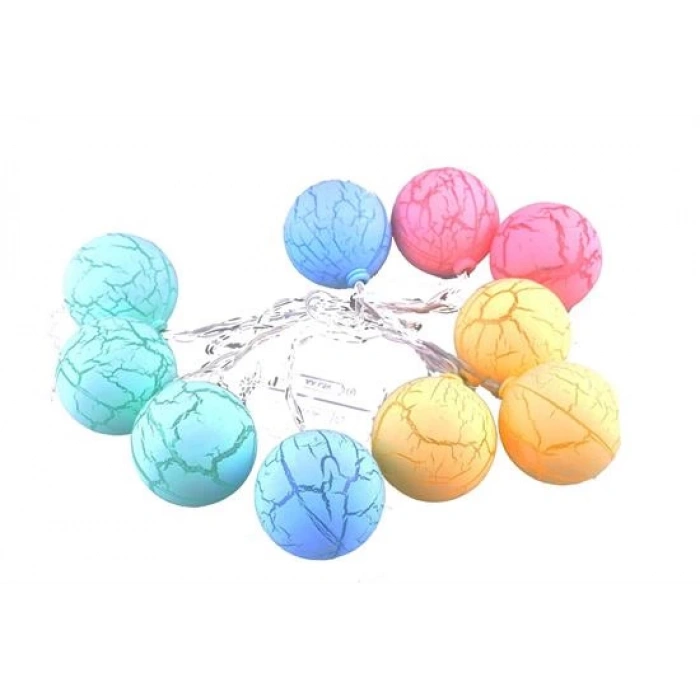 Dekoratif Minik 10 Toplu Ledli Dekoratif Dolama Renkli Led (5250)