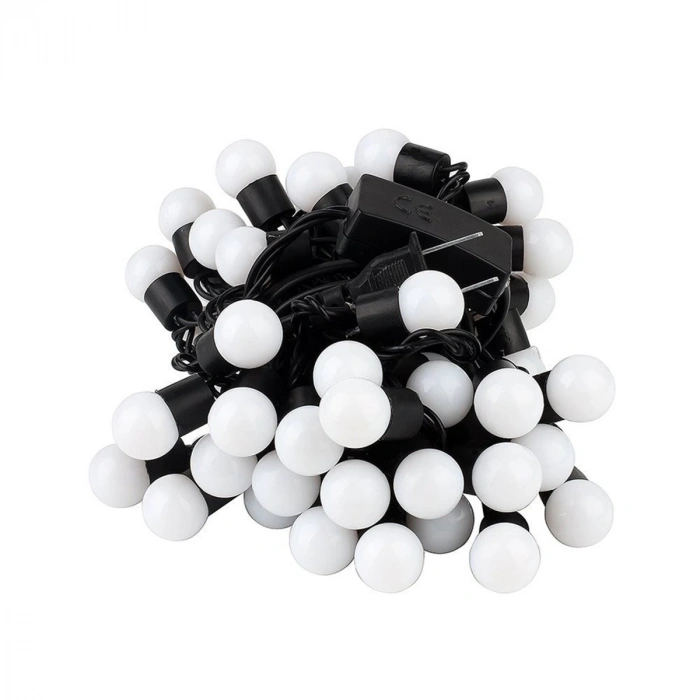 Dekoratif Minik Top 40 Ledli Dekoratif Dolama Led Işık (RGB) (5250)