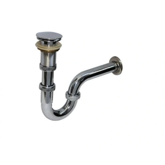 Ennalbur Krom Lavabo Sifonu Stoplu Pop-Up 32 mm