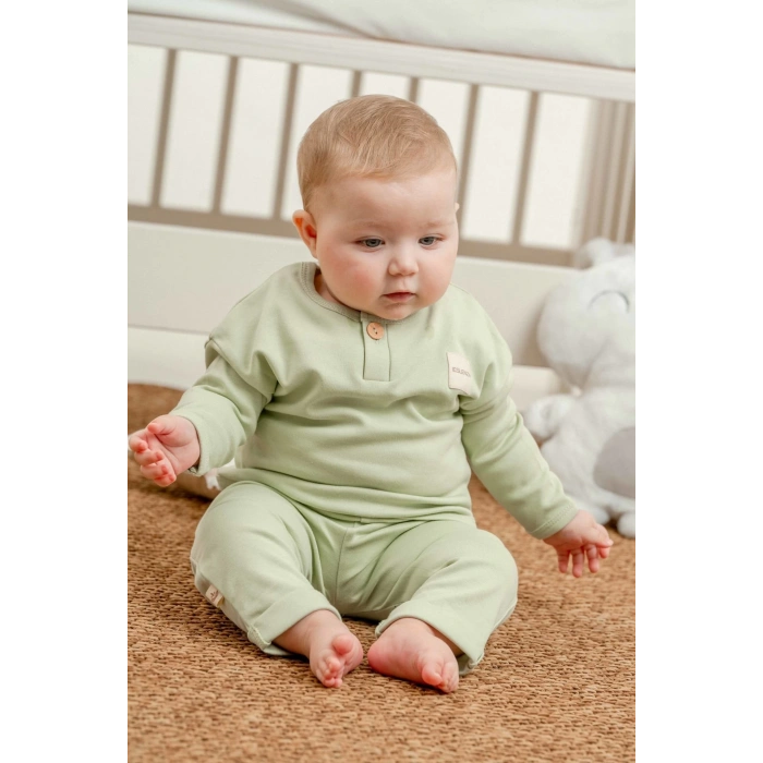 Eslenza Baby 2Li Takım 0023 Yeşil