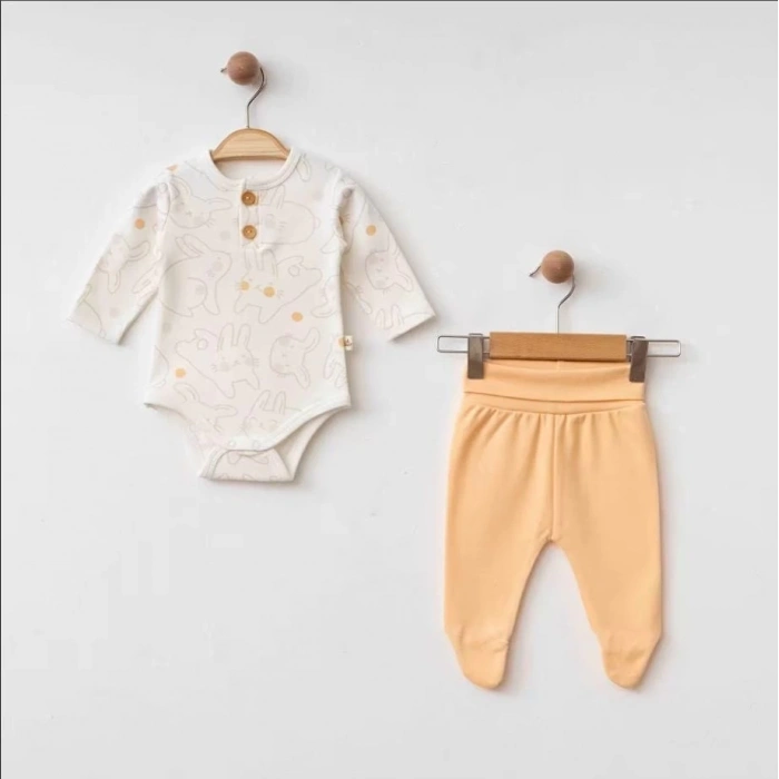 Eslenza Baby 2Li Zıbın Takım 0099 Somon