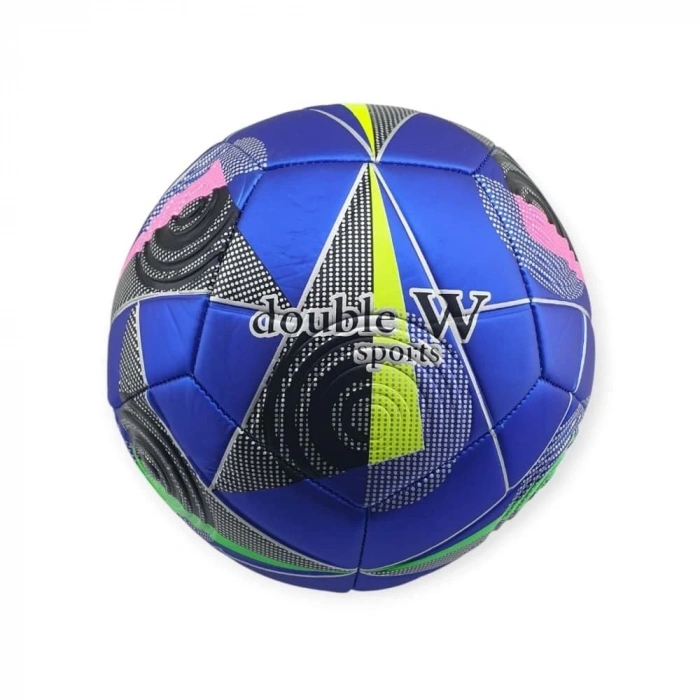 Futbol Topu Dikişli 420 gr No:5 - FB-490-MAVİ