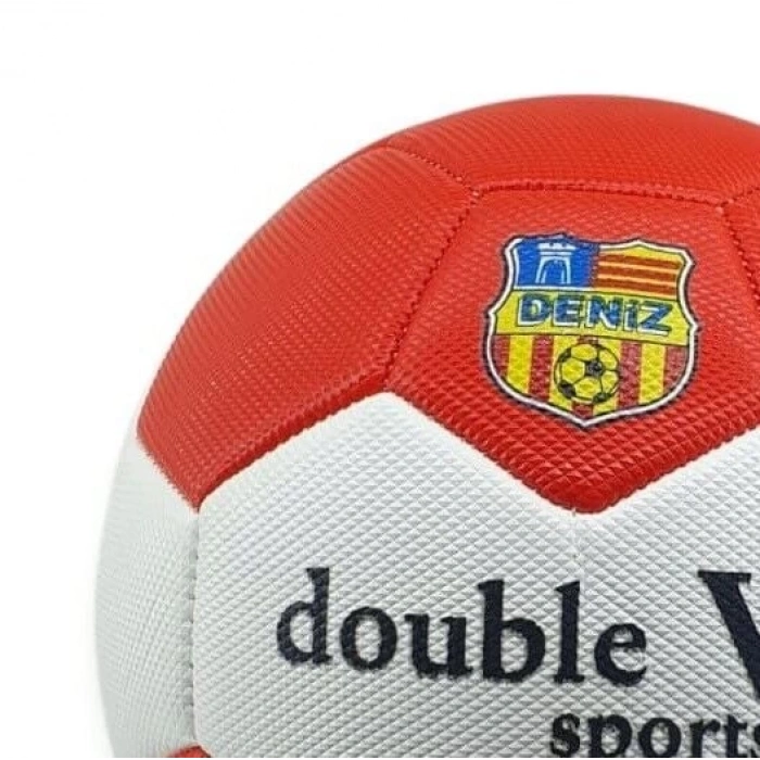 Futbol Topu Dikişli 420 gr No:5 - FB-660-KIRMIZI