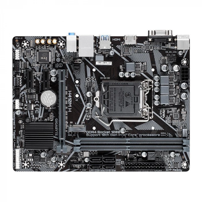 GIGABYTE H410M H Intel H410 Soket 1200 DDR4 2933MHz M.2 Anakart