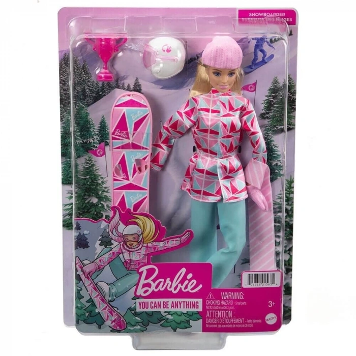 HCN30-HCN32 - BARBİE SNOWBOARDCU BEBEK