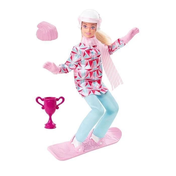 HCN30-HCN32 - BARBİE SNOWBOARDCU BEBEK