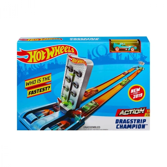 Hot Wheels Şampiyonluk Parkuru Yarış Seti GBF81 GBF82