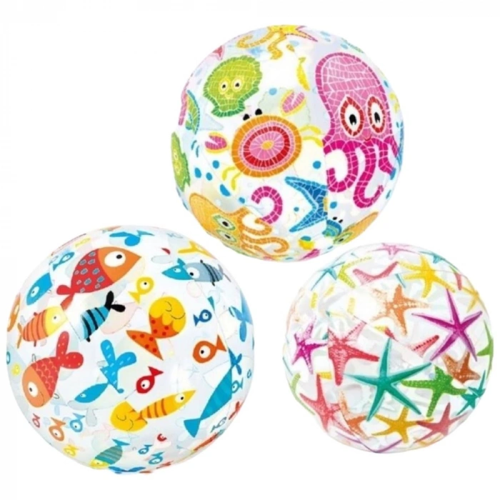İntex 51 Cm Meyve Desenli Deniz Topu - 59040