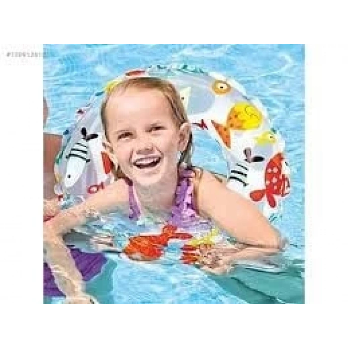 INTEX - Balık Desenli Lüks Simit 51 Cm - 59230