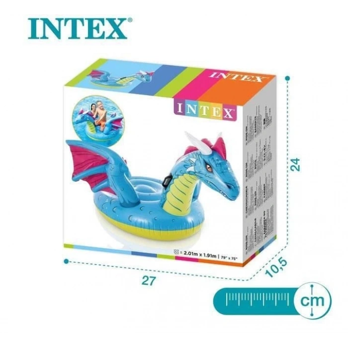 intex Tutunmalı Mistik Ejderha Binici 201 Cm - 57563
