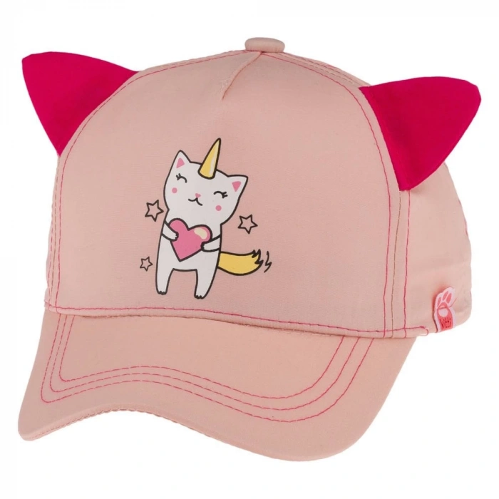 Kitti Bebe Kız Şapka (1-3 Yaş) Y24100-02 Pudra