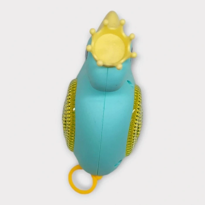 Kurmalı Işıklı Sevimli Flamingo - Yeşil