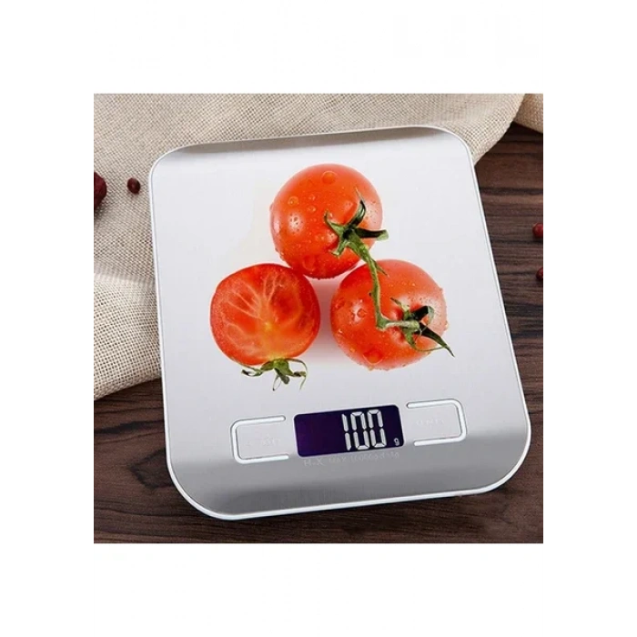Metal Dijital Mutfak Terazisi Hassas Tartı 5 Kg Crown (5250)
