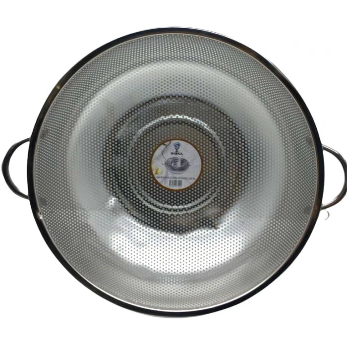 METAL KULPLU ÇELİK TEL SEPET SÜZGEÇ 32CM (5250)