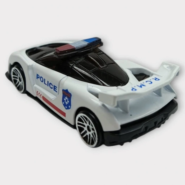 Metal Mini Polis Arabası  8 cm - Polis - 4