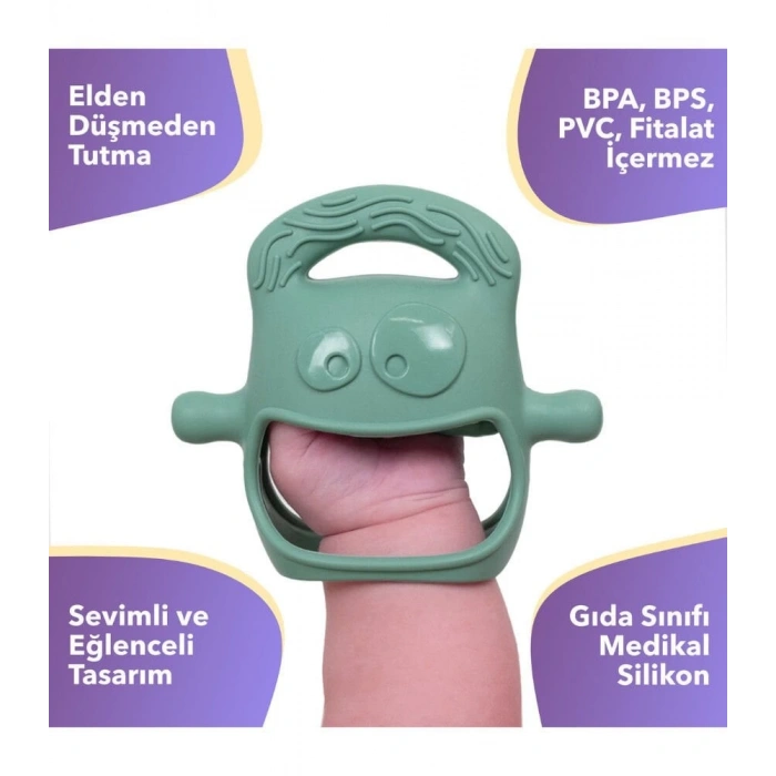 Mochi Diş Kaşıyıcı Yeşil