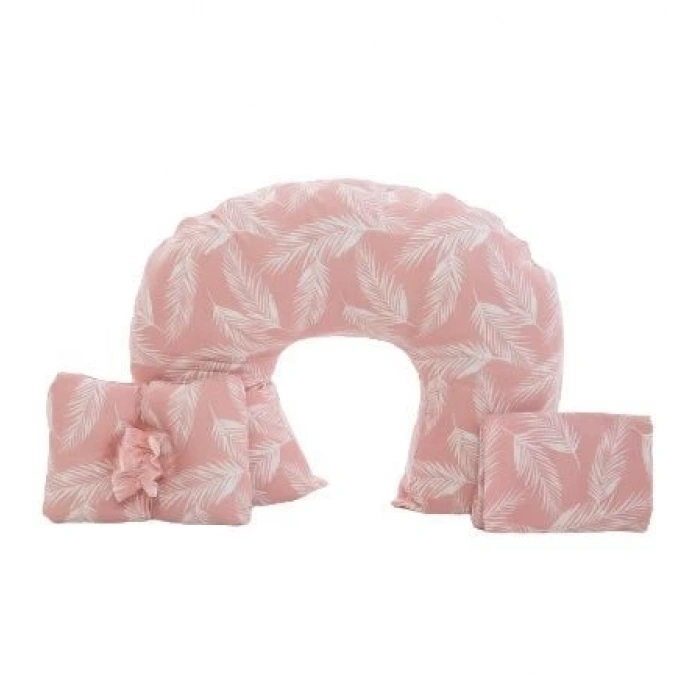 Moje Emzirme Minderi Seti 3lü Pembe Yaprak