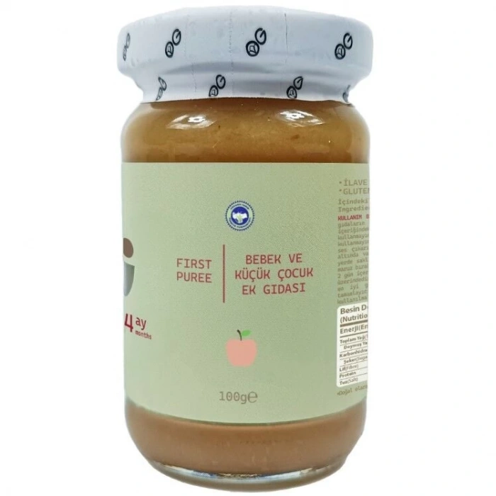 OG Natural Organik Elma Püresi 100 Gr