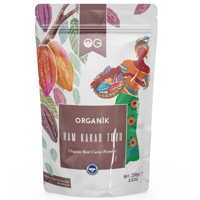 OG Natural Organik Ham Kakao Tozu 250 Gr