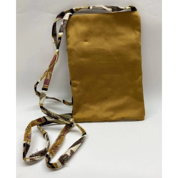 Otantik Desenli Fermuarlı Askılı Çanta Özel Dikim - GS302