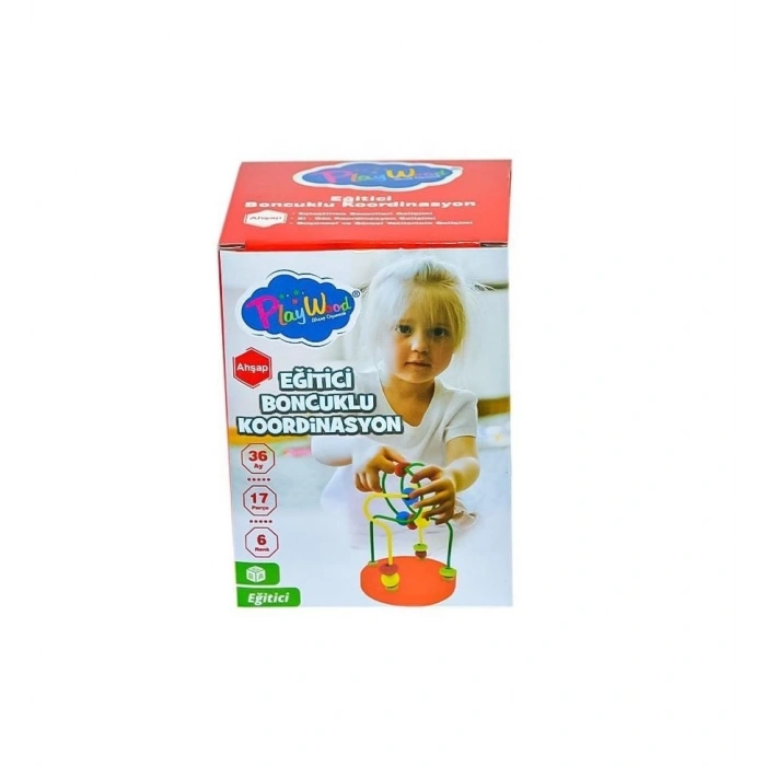 Play Wood Mini Boncuklu Kordinasyon