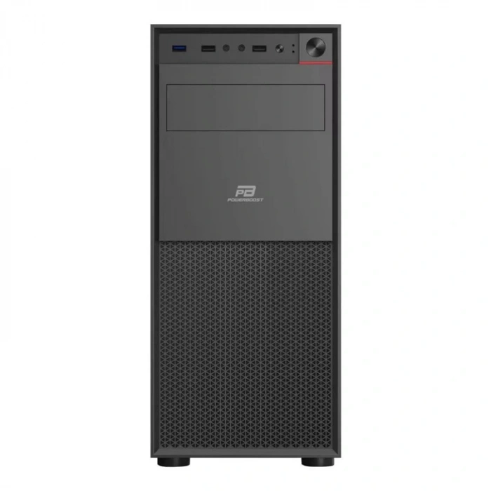 POWERBOOST PB-A400B 400W 1*12CM FAN USB3.0 ATX SİYAH KASA