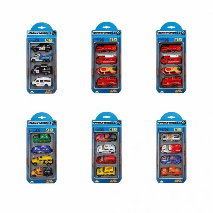 PT-2050 - MAXX WHEELS 4LU ARAC SETI 6AST