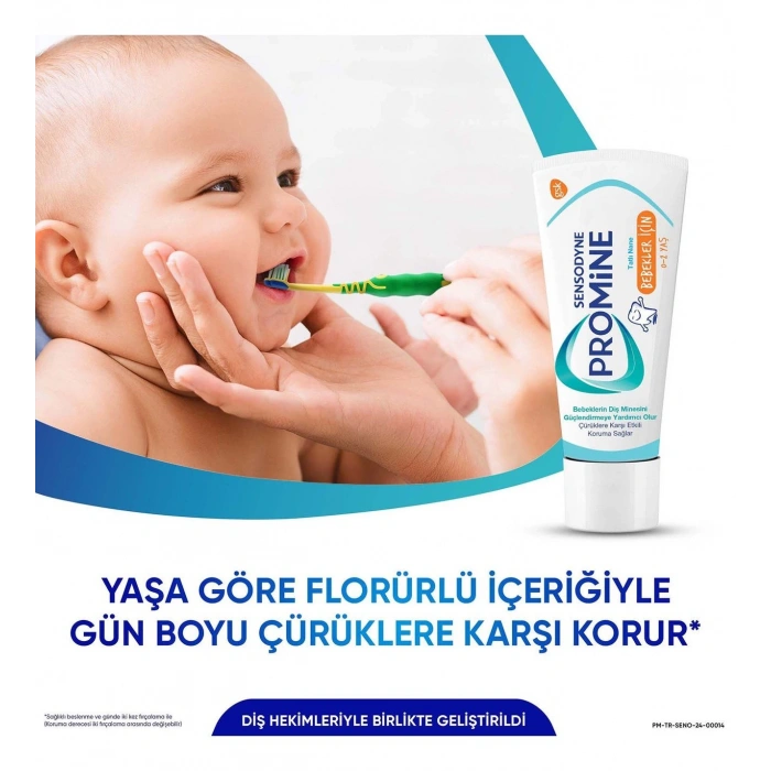 Sensodyne Promine Bebekler İçin Diş Macunu 0-2 Yaş